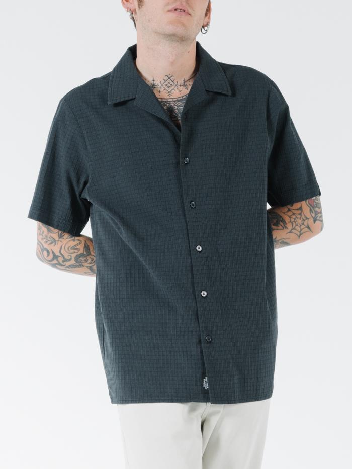 Tranquil Bowling Shirt - Black