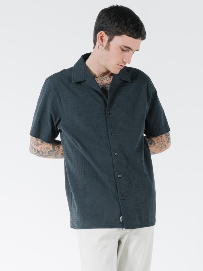 Tranquil Bowling Shirt - Black