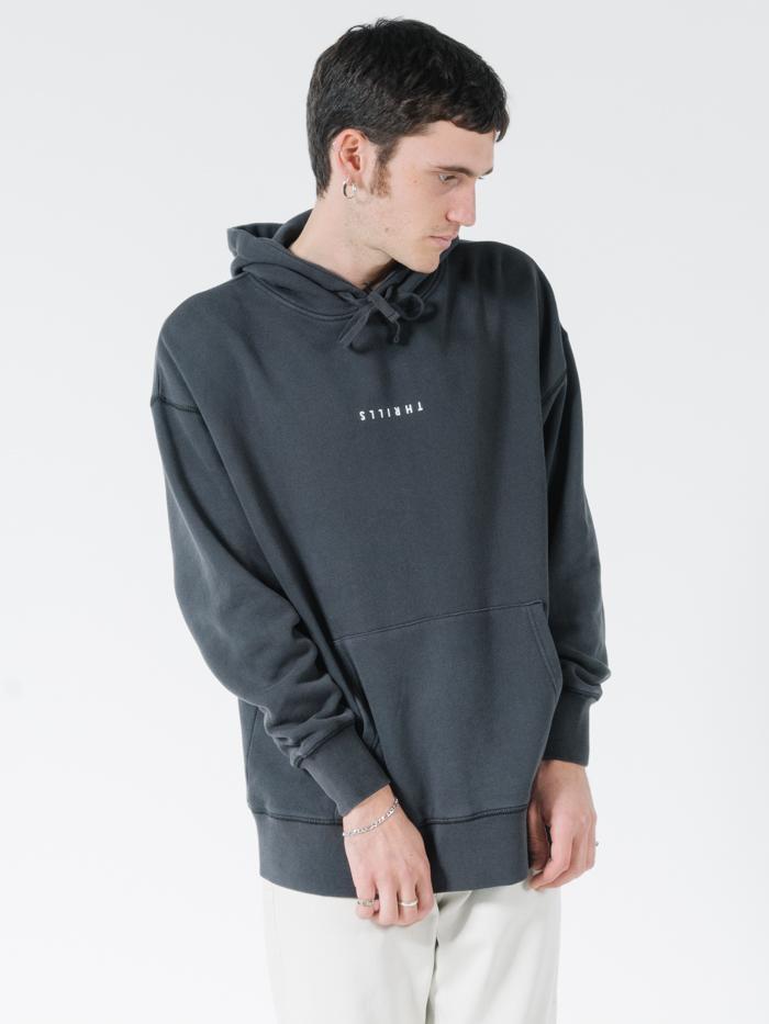 Minimal Thrills Slouch Pull On Hood - Heritage Black