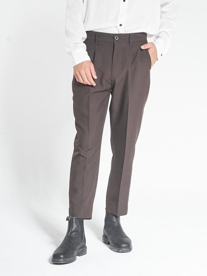 Jacob Pant - Postal Brown