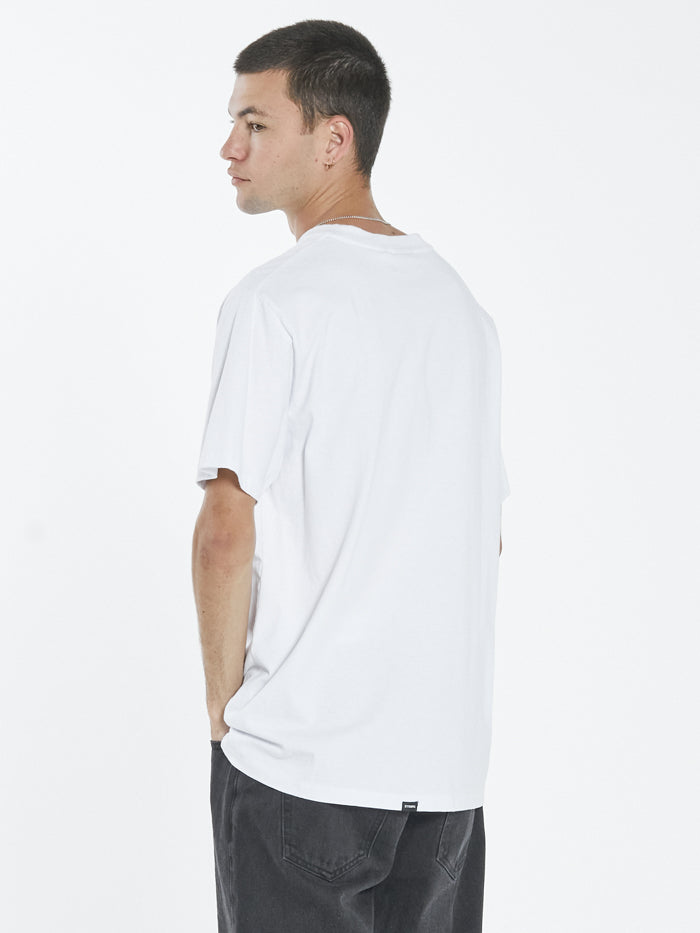 Speed Metal Merch Fit Tee - White