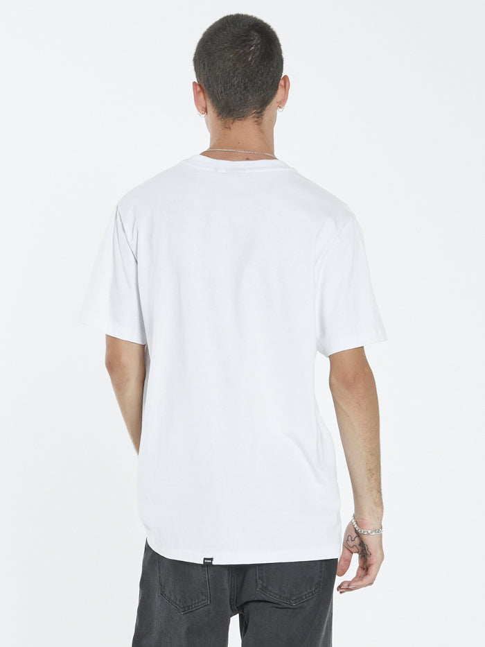 Speed Metal Merch Fit Tee - White
