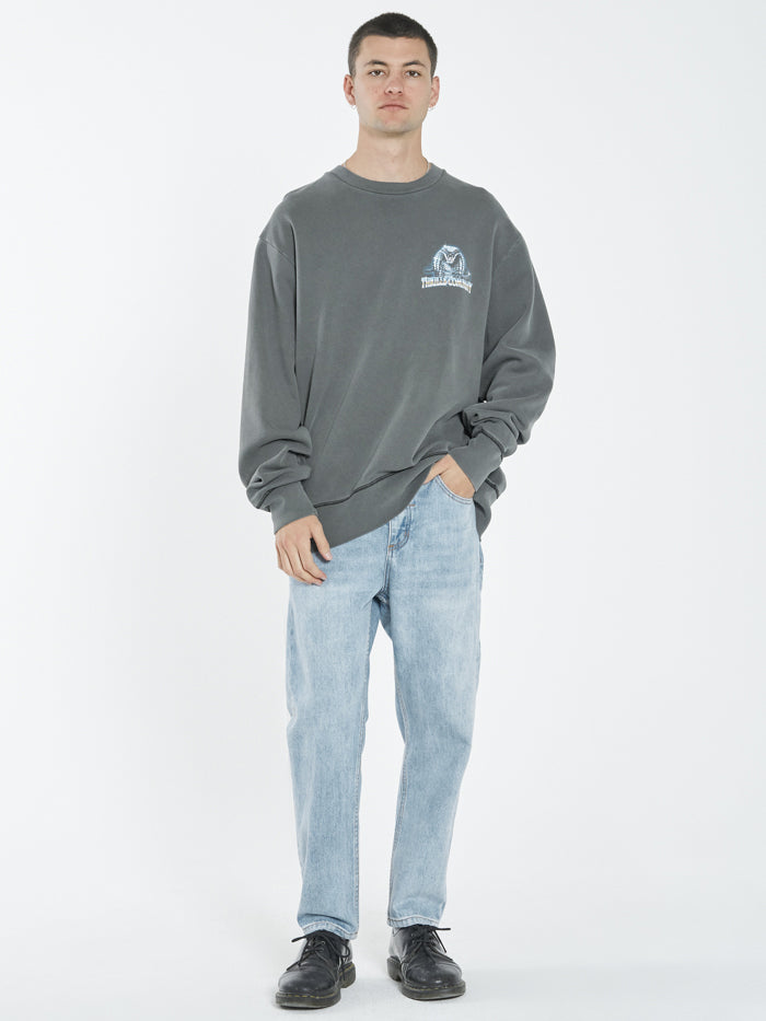 Chrome Cobra Oversize Crew - Merch Black