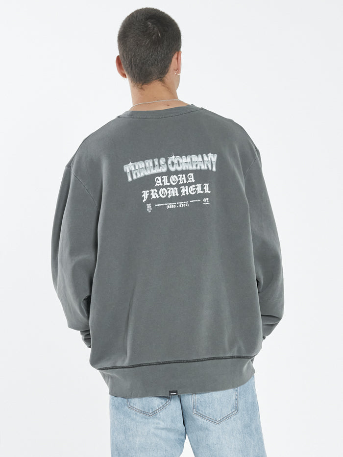 Chrome Cobra Oversize Crew - Merch Black