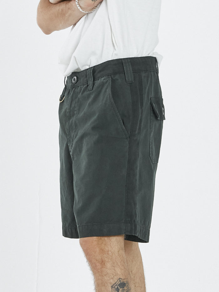 Century Military Short - Oil Green