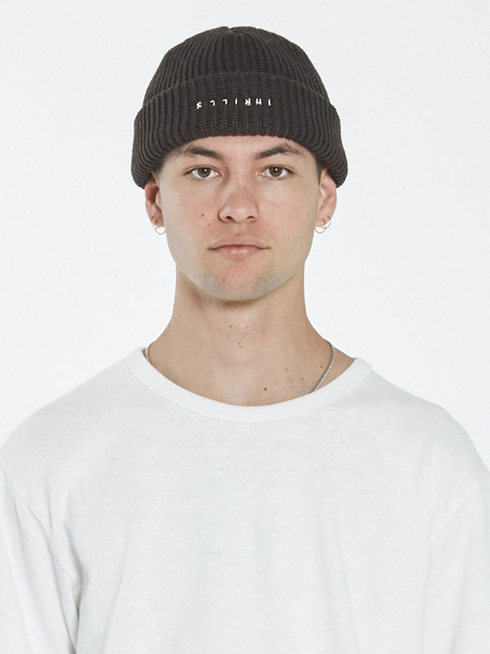 Minimal Thrills Beanie - Postal Brown