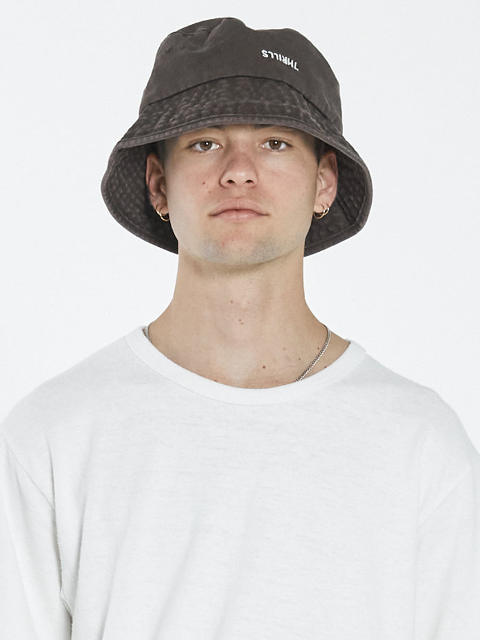 Minimal Thrills Bucket Hat - Postal Brown