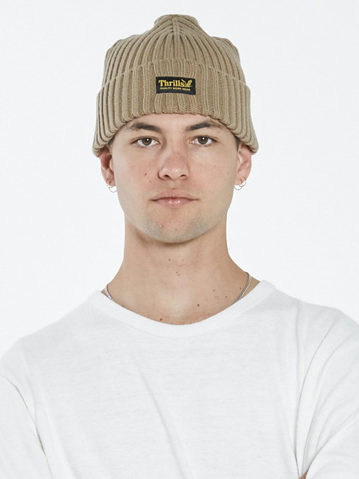 Thrills Union Beanie - Sand
