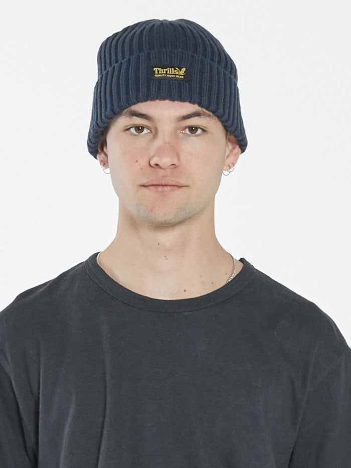 Thrills Union Beanie - True Navy