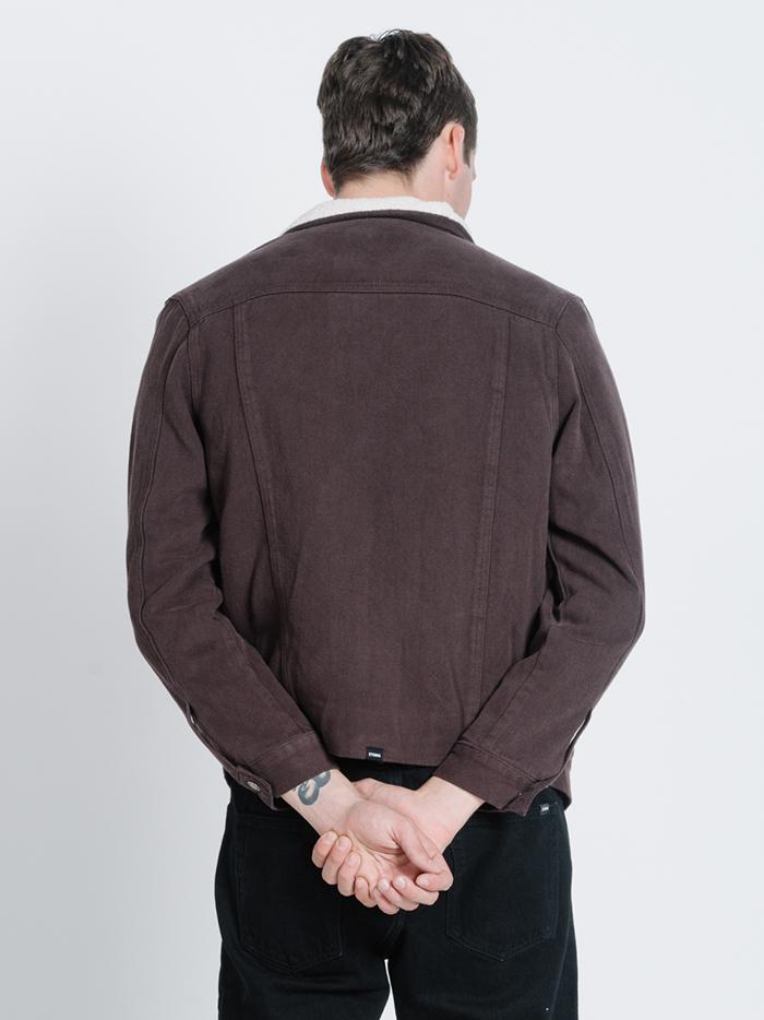 Sherpa Wanderer Denim Jacket - Postal Brown