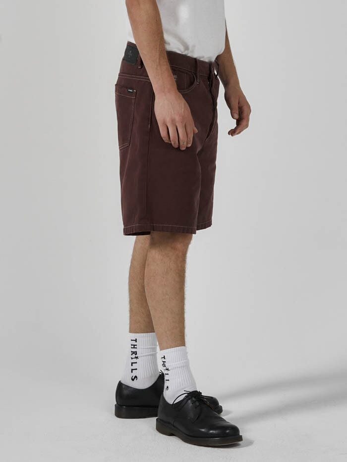 Slacker Denim Short - Rum