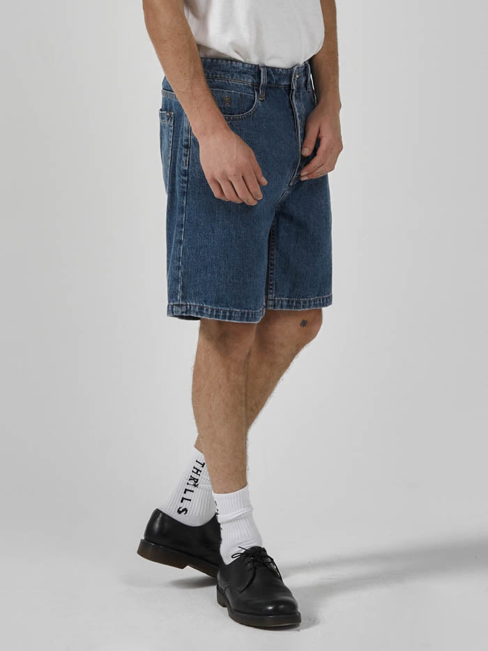 Slacker Denim Short - Highway Blue