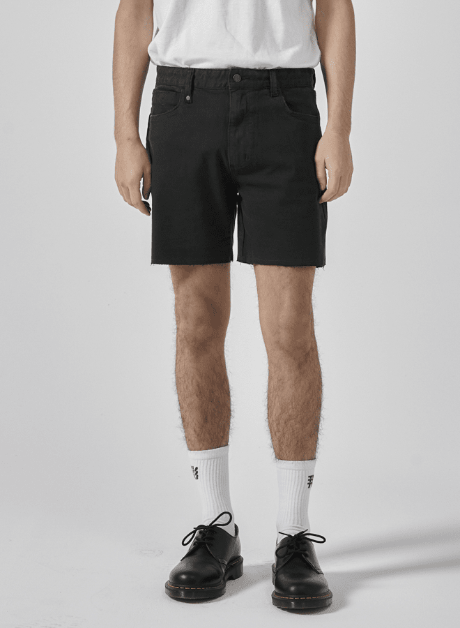 Mandude Denim Short - Oil Green