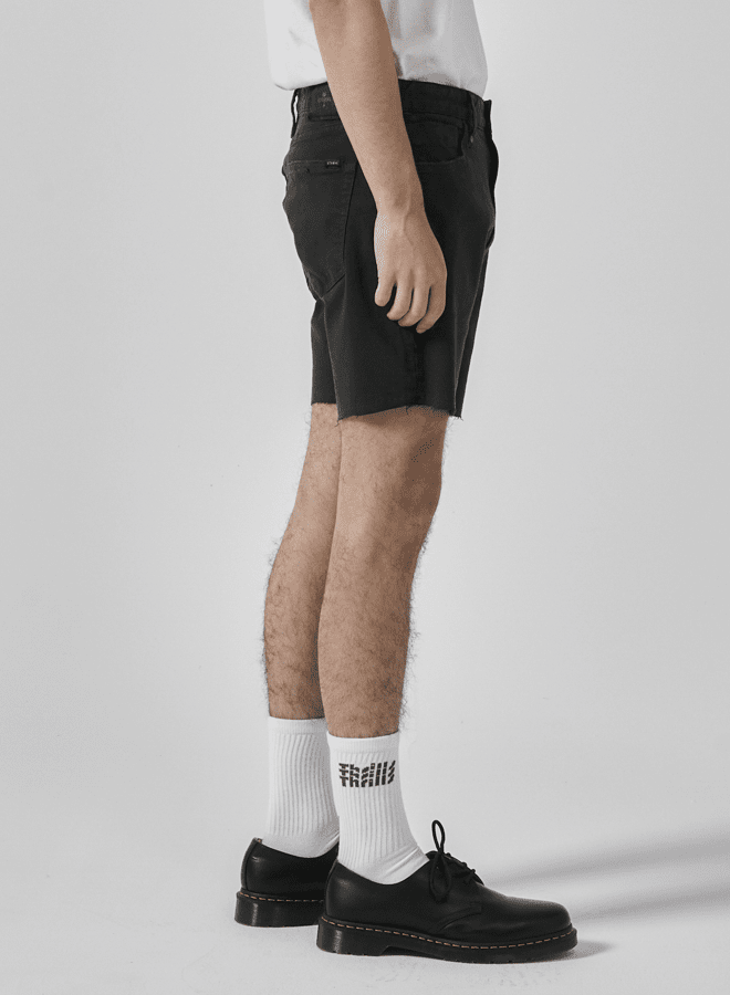 Mandude Denim Short - Oil Green