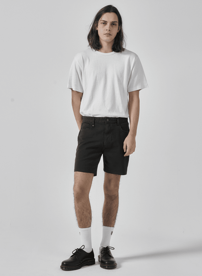Mandude Denim Short - Oil Green