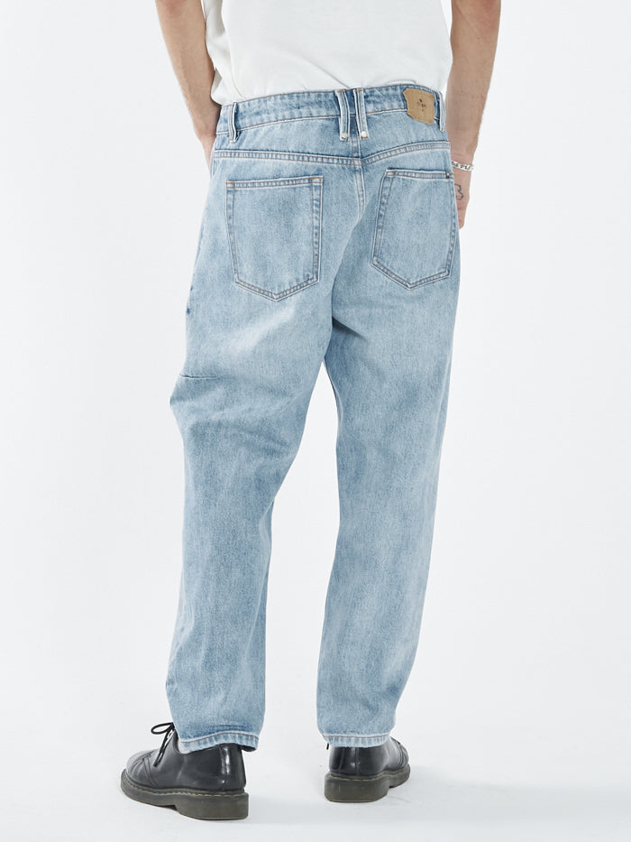 Chopped Denim Jean - Dust Blue