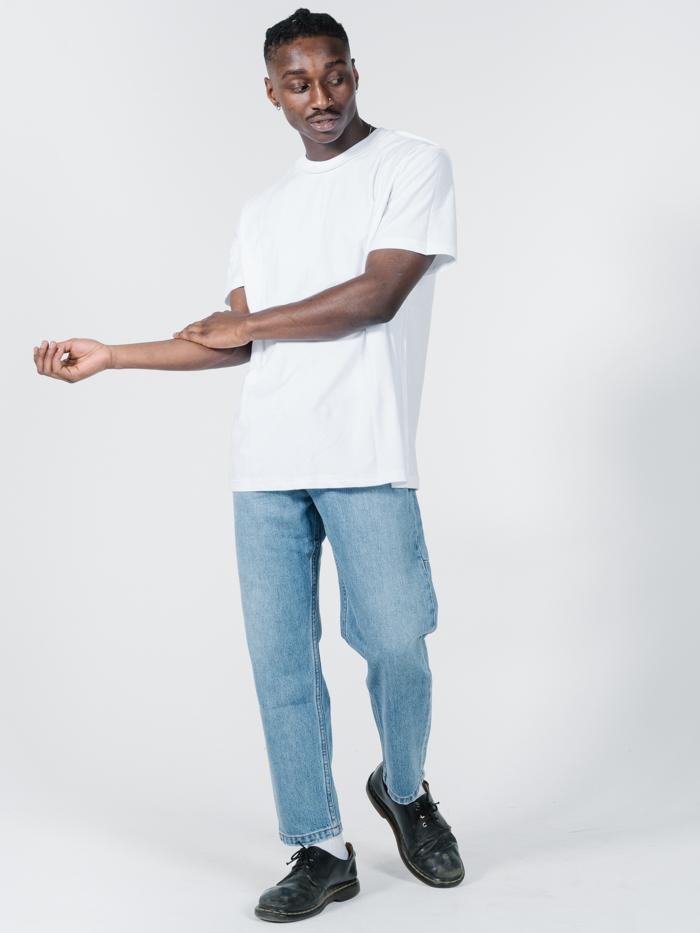 Chopped Denim Jean - Trucker Blue