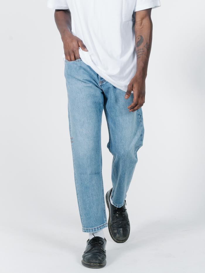 Chopped Denim Jean - Trucker Blue