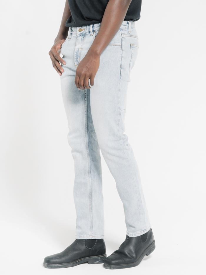 Chopped Denim Jean - Time Worn Blue