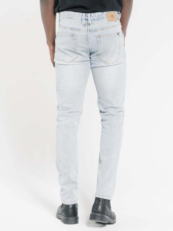 Chopped Denim Jean - Time Worn Blue