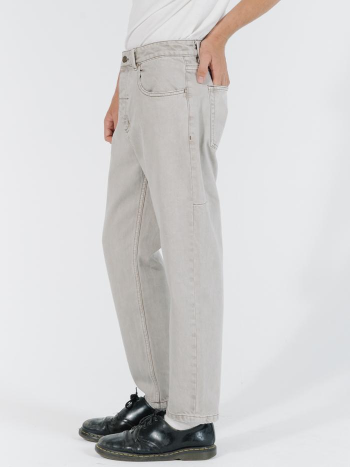 Chopped Denim Jean - Oat