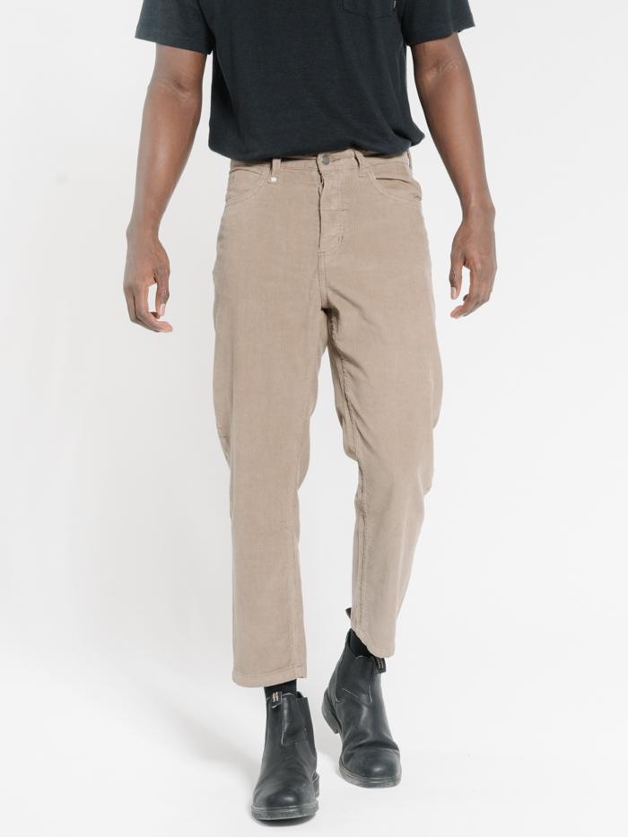 Chopped Corduroy Jean - Desert