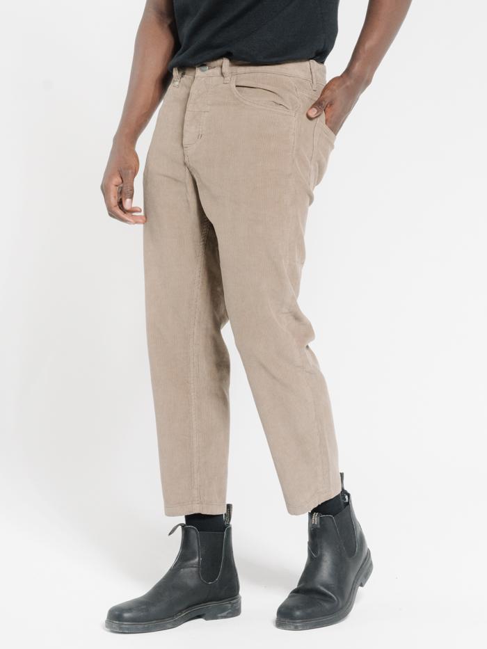 Chopped Corduroy Jean - Desert