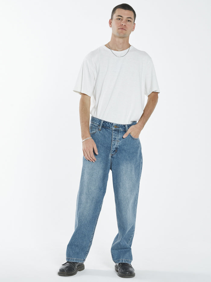 Big Slacker Denim Jean - Trucker Blue