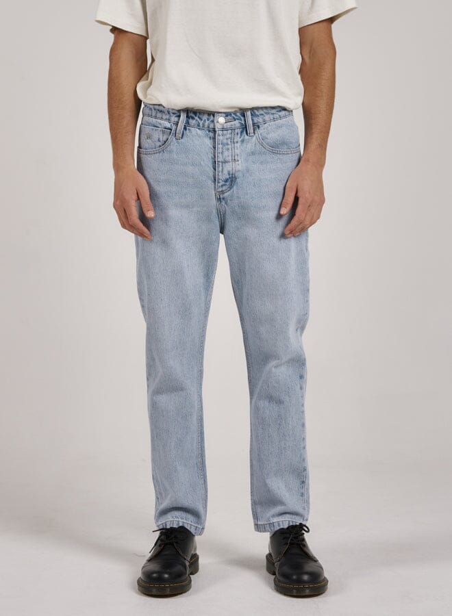 Unchopped Denim Jean - Ash Blue