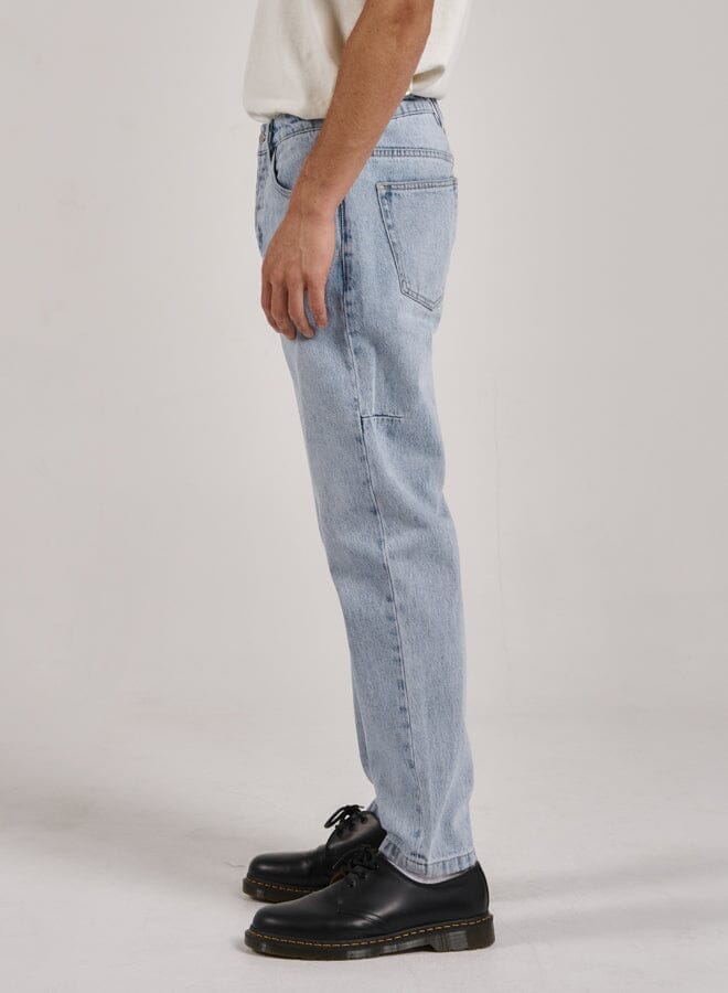 Unchopped Denim Jean - Ash Blue