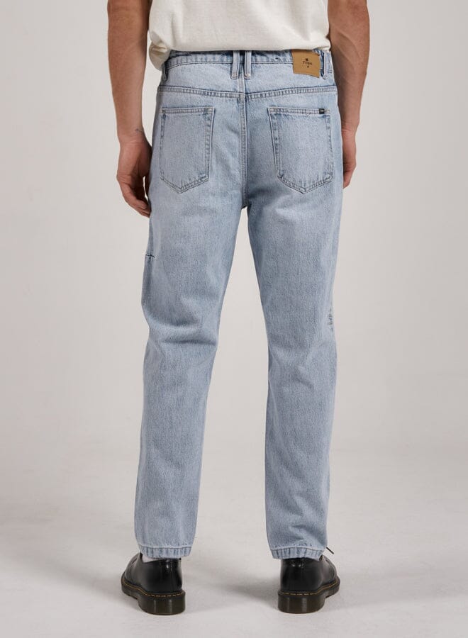 Unchopped Denim Jean - Ash Blue