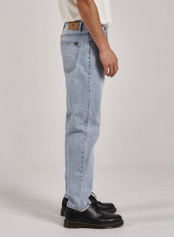 Unchopped Denim Jean - Ash Blue