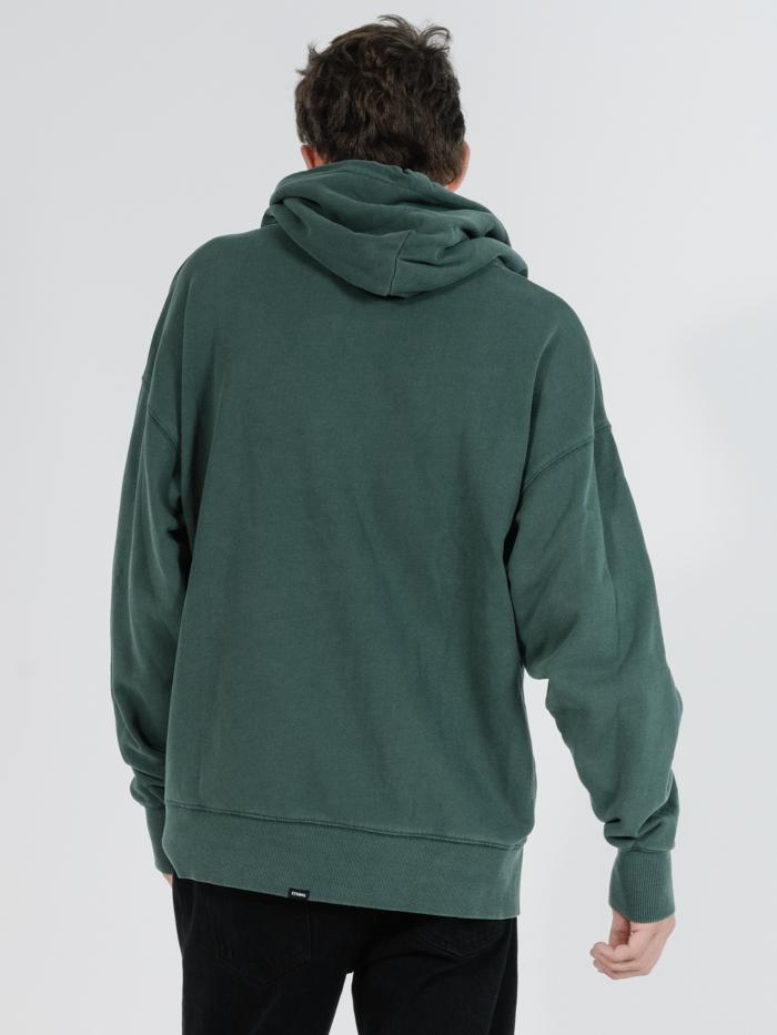 Minimal Thrills Slouch Pull On Hood - Lume Green