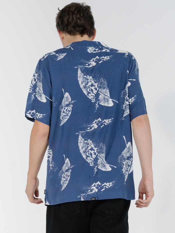 Impression Bowling Shirt - Royal