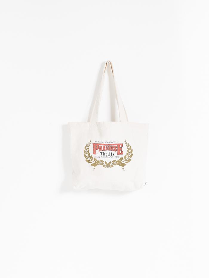 Speed Wreath Tote - Dirty White