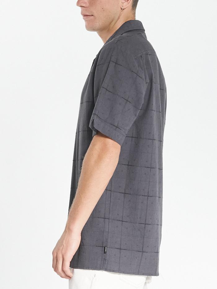 Non Sense Bowling Shirt - Black