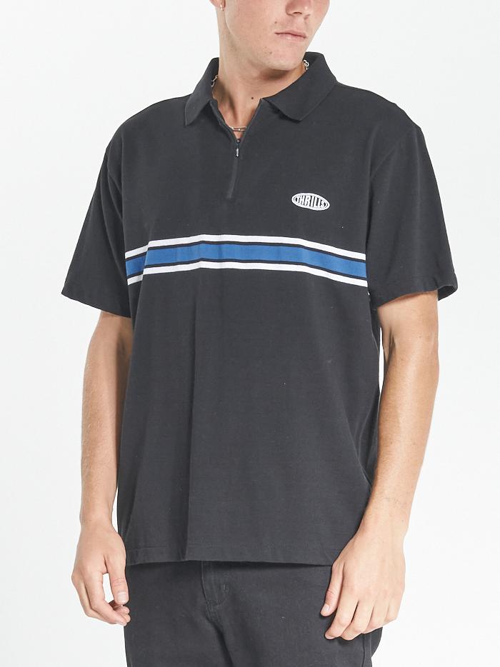 Warped Polo - Black