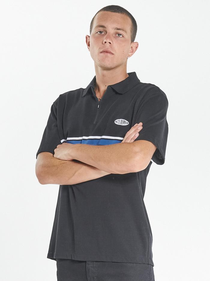 Warped Polo - Black