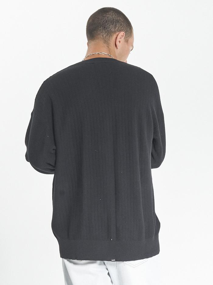 Non Sense Crew Knit - Black