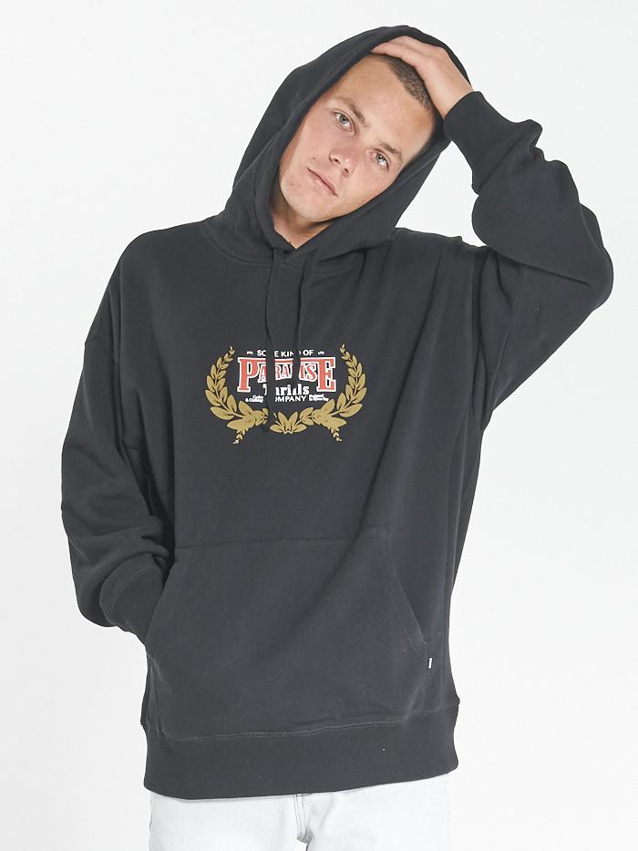 Speed Wreath Slouch Pull On Hood - Black