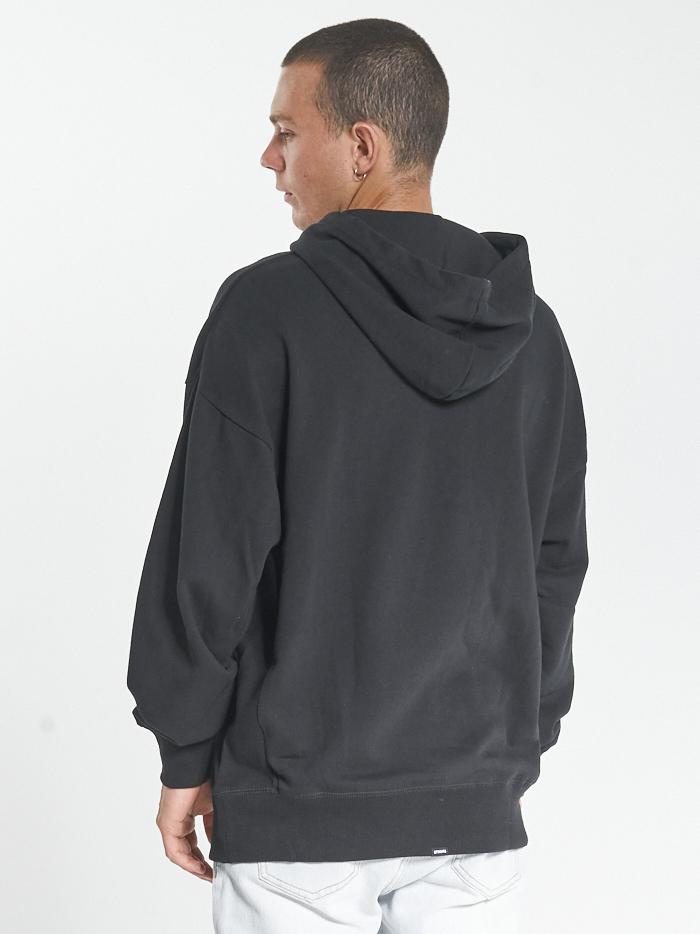 Speed Wreath Slouch Pull On Hood - Black