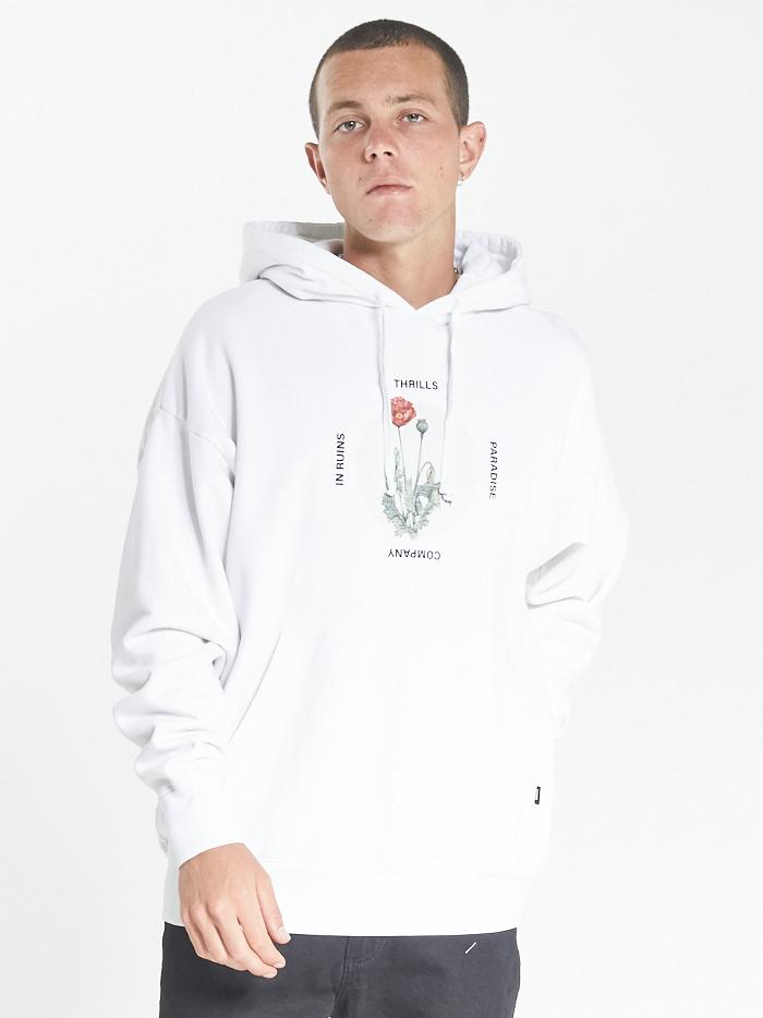 Modern Lover Slouch Pull On Hood - White