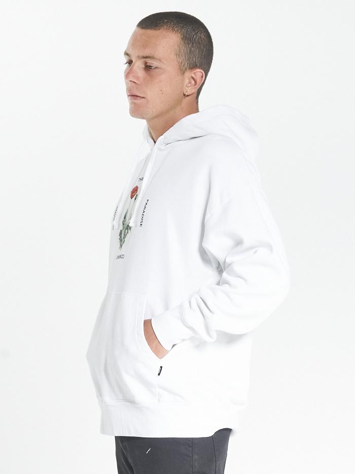 Modern Lover Slouch Pull On Hood - White