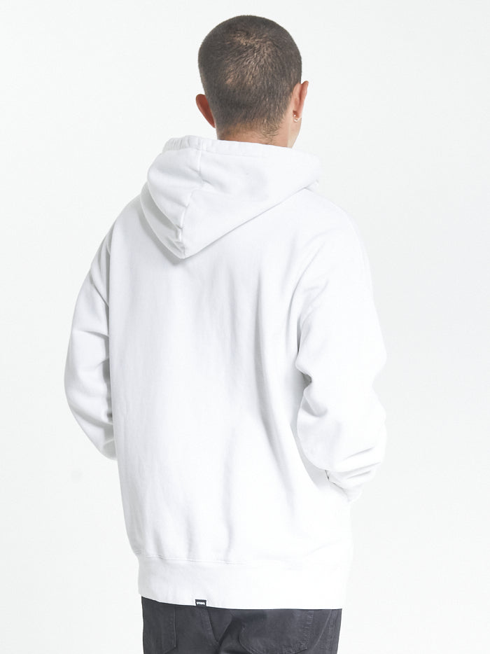Modern Lover Slouch Pull On Hood - White