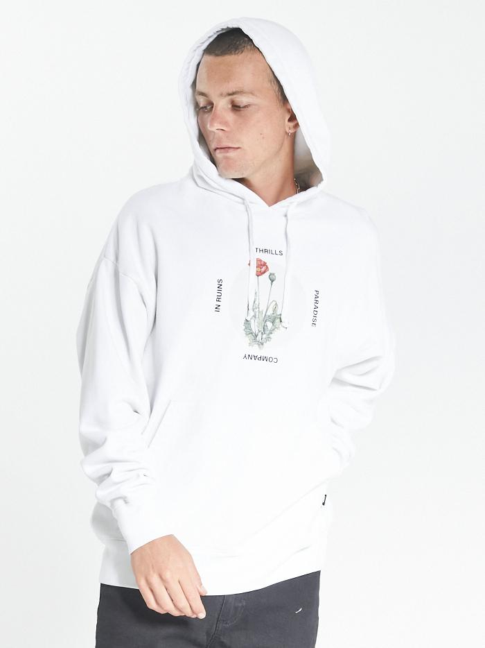 Modern Lover Slouch Pull On Hood - White