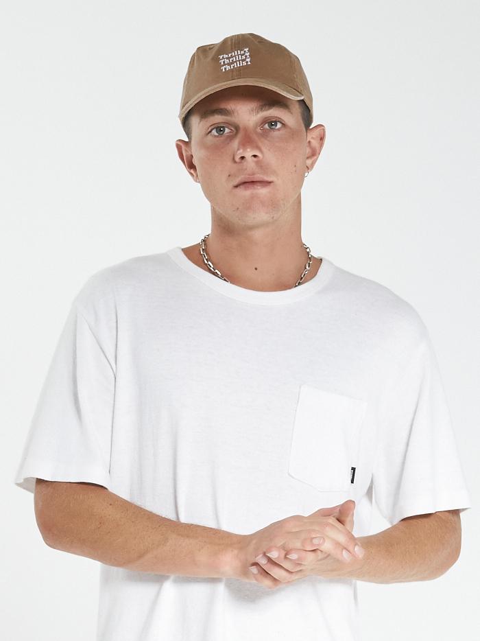 Thrills Unlimited 6 Panel Cap - Tobacco