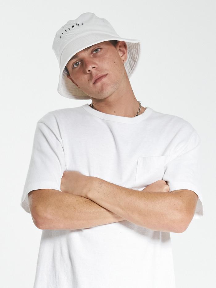 Minimal Thrills Bucket Hat - Heritage White