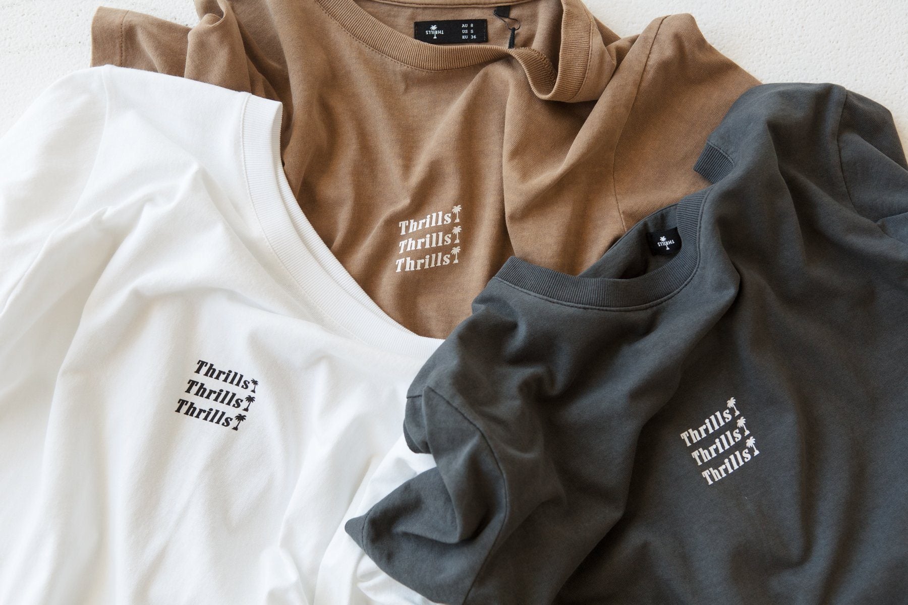 Thrills Unlimited Merch Fit Tee - Merch Black