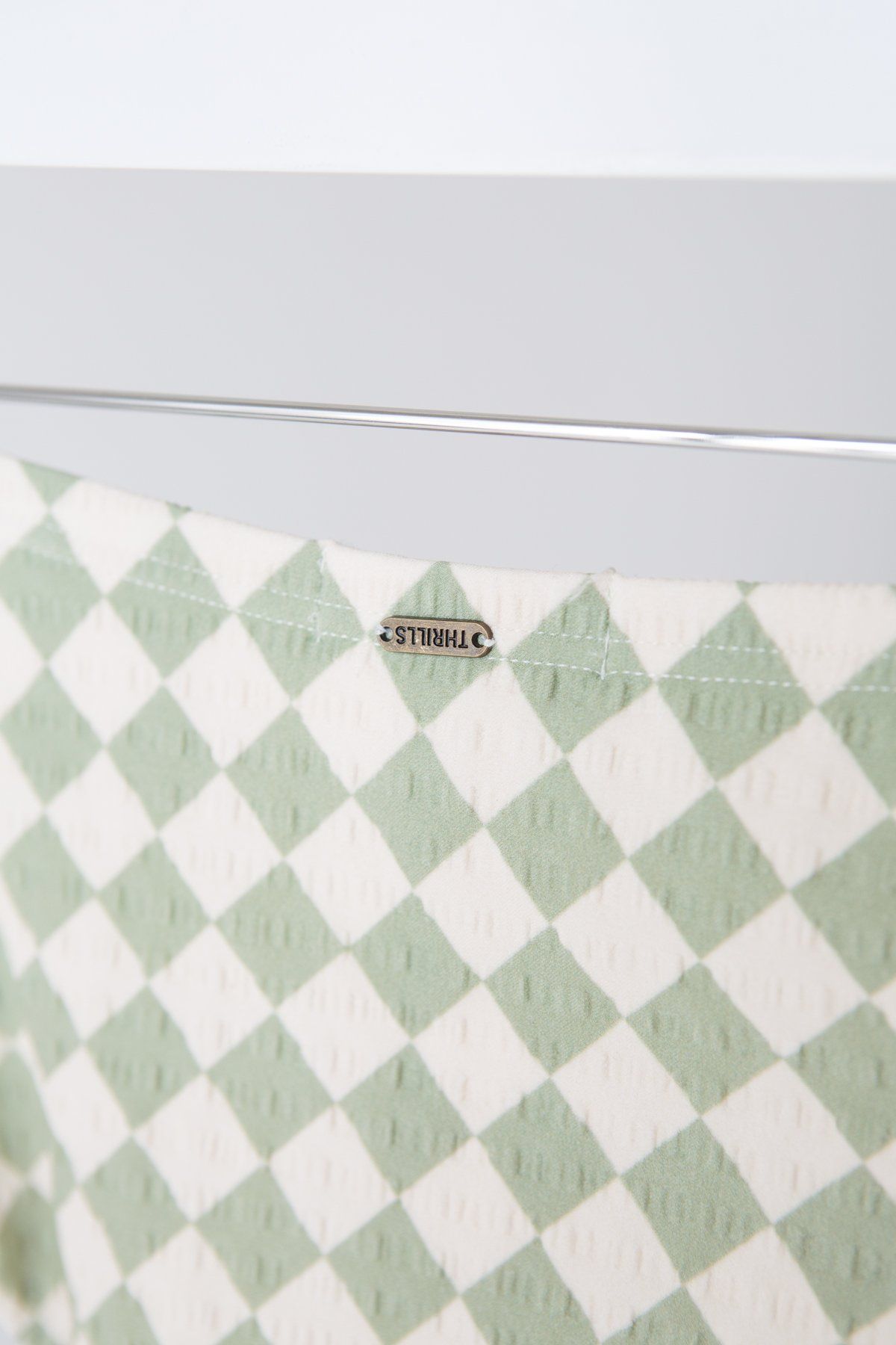 Aalto High Waisted Bikini Bottom - Eucalyptus