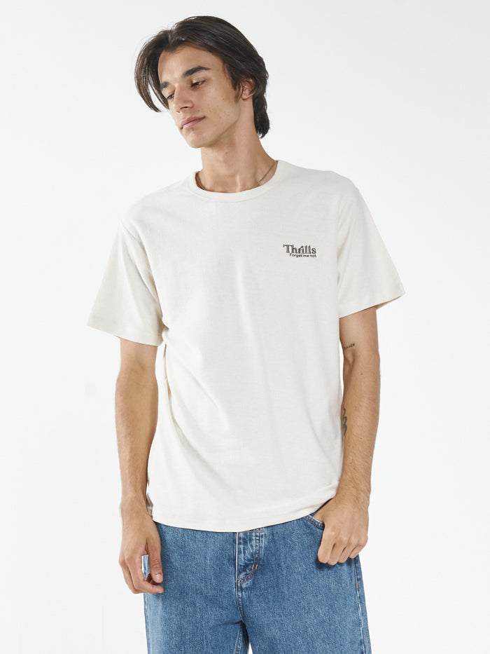 Never Forget Merch Fit Tee - Unbleached